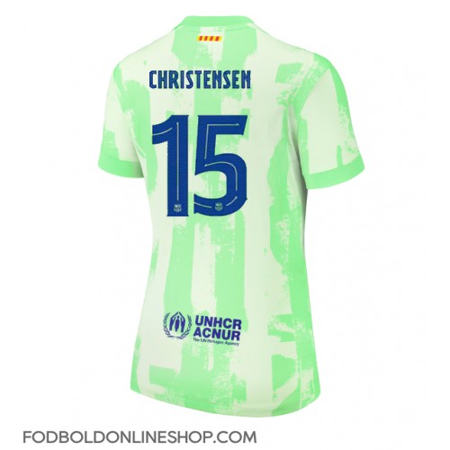 Barcelona Andreas Christensen #15 Tredjetrøje Dame 2024-25 Kortærmet